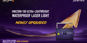 100W High-Power Outdoor Waterproof Laser Projector | Ultra-Lightweight Ideal for Cultural Tourism & Landmark Light Shows